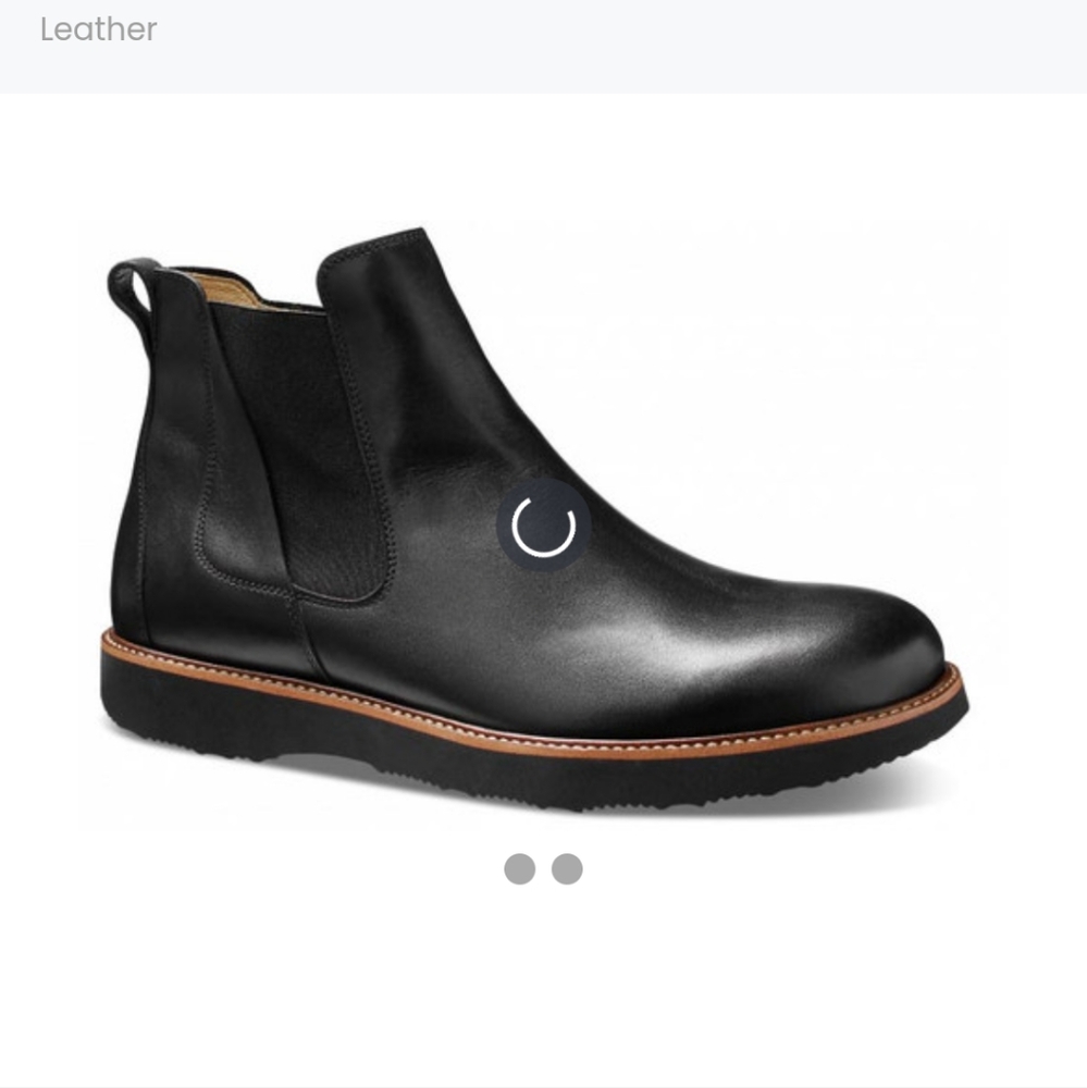 Samuel Hubbard Black Leather Men's Chelsea Boots ~ Sz 10.5